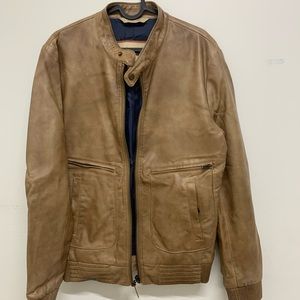 Zara Men Faux Leather Jacket